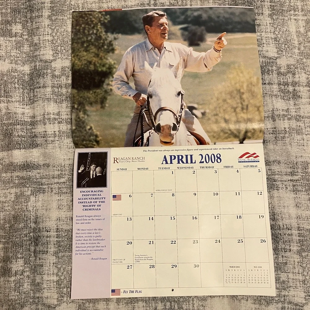 2008 Ronald Reagan Ranch Calendar
